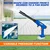Wadfow 24.5 Bar, 20V Cordless Pressure Washer Gun With All Accessories (WQX1528)