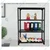 Alija 36 x 29 x 12 Inch 4 Shelves Multipurpose Storage Rack (24 Gauge Shelves & 18 Gauge Angle)
