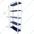 ALIJA 72 x 33 x 12 Inches 5 Shelves Multipurpose Storage Rack With Accessories (24 Gauge Shelves)
