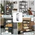 ALIJA 72 x 33 x 12 Inches 5 Shelves Multipurpose Storage Rack With Accessories (24 Gauge Shelves)