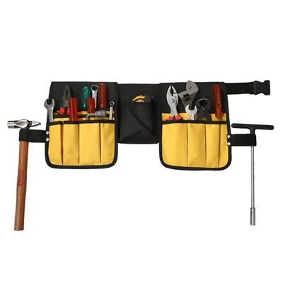 Gramstrong 24 Inch 14 Pockets Work Tool Belt Storage Apron Organizer
