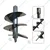 Heavy Duty 24 inch Single Spiral Auger Bit for Earth Auger | Post Hole Digger Machine