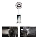 24 Inch Mist Fan With 80 Liters Tank Capacity, Stainless Steel Body