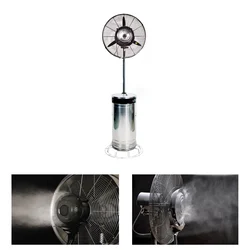 24 Inch Mist Fan With 80 Liters Tank Capacity, Stainless Steel Body