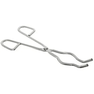 COMETEK 24 Inch Stainless Steel Crucible Furnace Tong with Flat Ends for Metal Casting and Chemical Laboratory Use