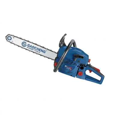 Gaocheng 2.4kW 18-Inch Petrol Chain Saw for Tree Felling with 2800 RPM Engine (GC-58CC18)