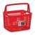 Aristo Mega 24 Liter Portable Plastic Shopping Basket(Pack-Pack Of 5)