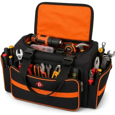 PAHAL 24L 457x250x305mm Waterproof 1000x1000 Nylon Heavy Duty Multi Pocket Tool Bag