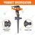 Spanco SP-1030 Impulse Sprinkler of 15 m Area Coverage with Adjustable Rotating Water Nozzle for Garden, Lawn