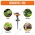 Spanco SP-1030 Impulse Sprinkler of 15 m Area Coverage with Adjustable Rotating Water Nozzle for Garden, Lawn