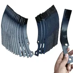 Heavy Duty 24 Pcs Mild Steel Wet Land Blade For Power Tiller