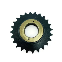 24 Teeth Freewheel Sprocket Rear Flywheel for Bicycle, E‑Bike, MTB, BMX, Tricycle, 24T Durable Metal Flywheel