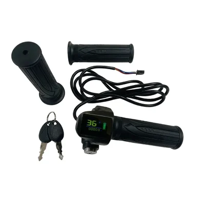 ALTER 24V/36V/48V Color LCD Display Key Ignition Full Twist E-Bike Throttle TT87PROC