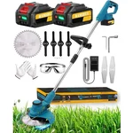Heavy Duty Battery Operated Grass Cutting Machine for Garden ( With 21V Batteries )
