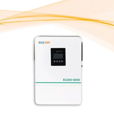 ECOSOR 3.6kW 24V Hybrid Solar Inverter 5000W PV 500V Input 97.5% Efficiency for Home Power Backup