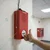 CHANDOK 24 Volt DC Fire Alarm Hooter (Red) with Manual Call Pointer Combined