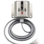 LuxMed 24V Air Flow Direction Sensor HVAC Systems Optical Sensing Stainless Steel Enclosure