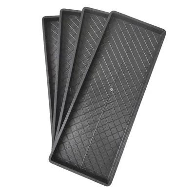 Premium Quality 24X9 Inch Reusable Plastic Paddy Seedling/Germination Tray(Pack-10 Pieces)