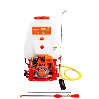 Neptune Knapsack Power Sprayer NF-767 (B), 25L Petrol 31 CC 4 Stroke Pest Sprayer With Brass Pump