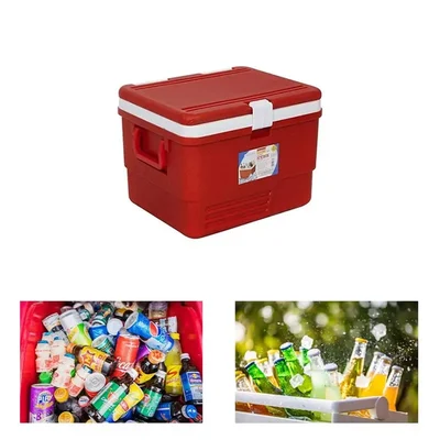 Aristo 25 Liter Plastic Insulated Chiller Ice Box with Plug Camping Food Storage Ice-Box