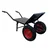 Heavy Duty Black Double Wheel Barrow, 250Kg Load Capacity, SWB-8