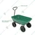 Bigapple (DCH 4 Wheel) 250 Kg Capacity Plastic Dump Cart With 1 Year Warranty