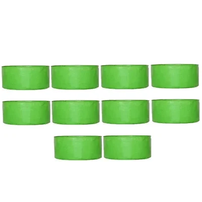 Siddhi 250 GSM 10 pieces HDPE Round Shape Reusable Grow Bag | Suitable for Gardening and Nursery(Size-18 x 6 inch)
