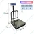 Metis 250Kg 500 x 500 mm Iron Platform Weighing Machine With Direct Power Supply Operation & Battery Operated, 1 Year Warranty