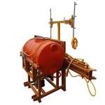 Tractor Mount 2in1 Boom Sprayer of 250L Tank, 80 LPM HTP Pump, 28 feet (853.44 cm) Spraying Width and 2 Set of SS Pipe