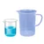 Bello 2pcs Polypropylene Beakers of 250ml & 500ml Capacity with Graduation Marks for Laboratory