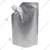 50 Pcs, 250ml Capacity Leak-proof Aluminium Three Side Seal Spout Pouch for Sauce, Juices, Non-carbonated liquids