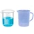 Bello 2pieces x 250ml Polypropylene Beakers with Graduation Marks for Laboratory