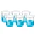 Bello 6pcs x 250ml Polypropylene Beakers with Graduation Marks for Laboratory