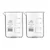 SBT Instruments 250ml x 2pcs Borosilicate 3.3 Glass Beakers with Graduation Marks