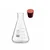 Bello 250ml Borosilicate Glass Conical Flask with Cork, Narrow Mouth & Transparent