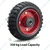 Heavy Duty 10 inch / 250 mm 350 kg Load Capacity Solid Rubber Wheel
