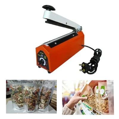 Impulse Type 10 Inch Hand Sealer Machine, 1.5mm Sealing Width