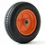 Heavy Duty 250 x 88 MM / 10 x 4 Inch 130 Kg Load Capacity PU Double Bearing Solid Rubber Wheel