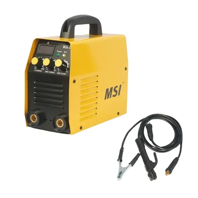 XLNT ARC 250 MSI Welding Machine With Earth Clamp and Electrode Holder 