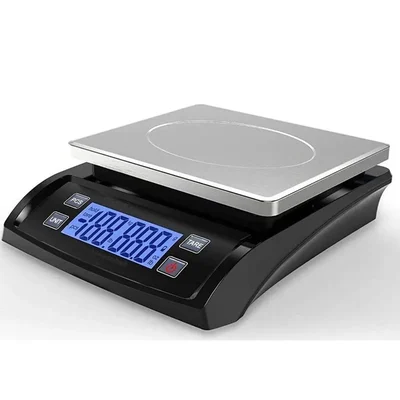 METIS 25 kg Digital Kitchen Weighing Scale with White Backlight Display, for Shop & Home Use
