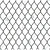 Premium Quality Galvanized 25 Feet Long PVC Coated Chain Link Fencing Mesh Wire (Black)