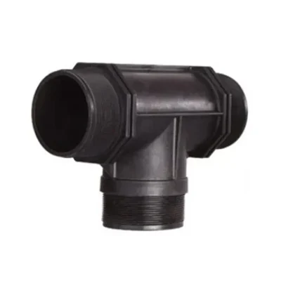 Heavy Duty 2.5 inch Threaded Bypass Tee (Piping Connector) for Irrigation Purposes
