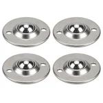 Heavy Duty 4 Pieces 25 Kg Ball Transfer Caster Wheel, 72.5 mm Outer Diameter