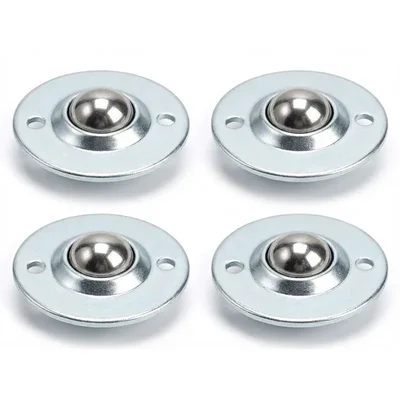 Heavy Duty 4 Pieces 25 Kg Ball Transfer Caster Wheel