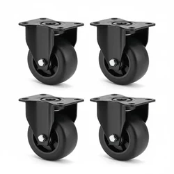 Heavy Duty 2 inch / 50 mm Pack Of 4 Fixed Type Plain Bore PP Caster Wheel