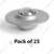 Heavy Duty 25 Kg Ball Transfer Caster Wheel(Pack-25 pcs)