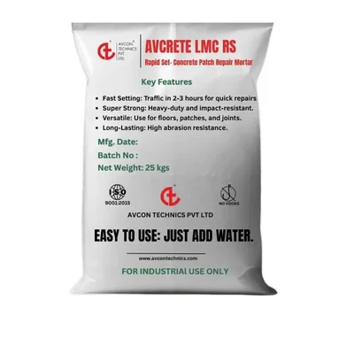 AVCRETE LMC RS 25 Kg Fast Setting Concrete Patch Repair Mortar