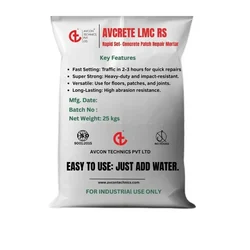 AVCRETE LMC RS 25 Kg Fast Setting Concrete Patch Repair Mortar 