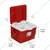 Aristo 25 Litres Plastic Insulated Ice Box with Plug, 8 to 10 hrs Cooling Support for Picnic, Outing and Medical Purposes