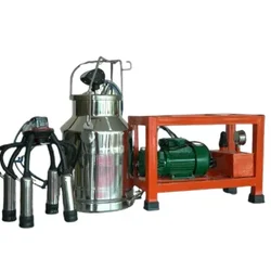 NANO Single Bucket (25 L) Milking Machine With 150 LPM Pump and 0.5 HP Motor